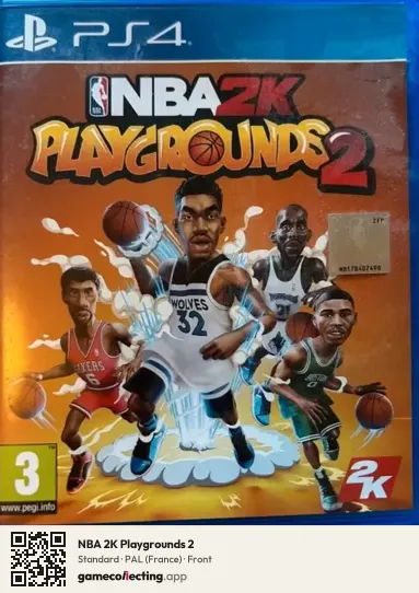 NBA 2K Playgrounds 2 PlayStation 4, France box front