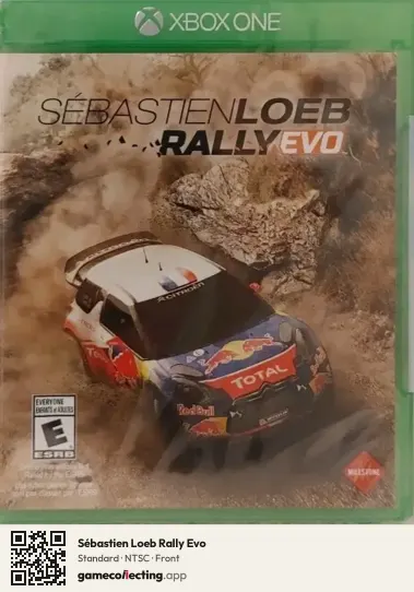 Sébastien Loeb Rally Evo Xbox One, NTSC box front