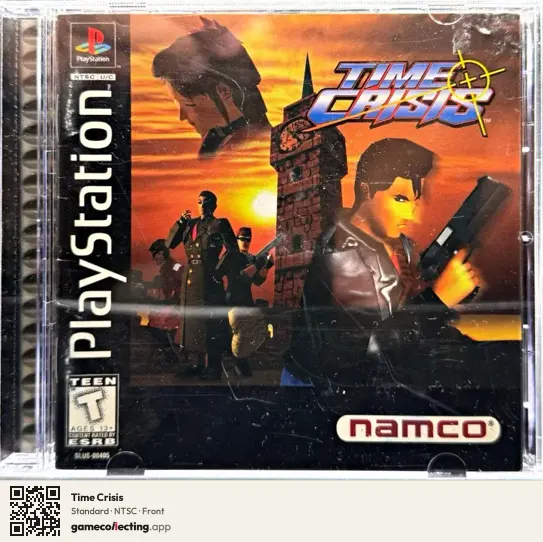 Time Crisis PlayStation, NTSC box front
