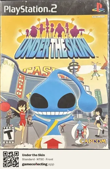 Under the Skin PlayStation 2, NTSC box front