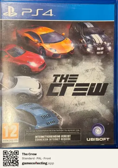 The Crew PlayStation 4, PAL box front