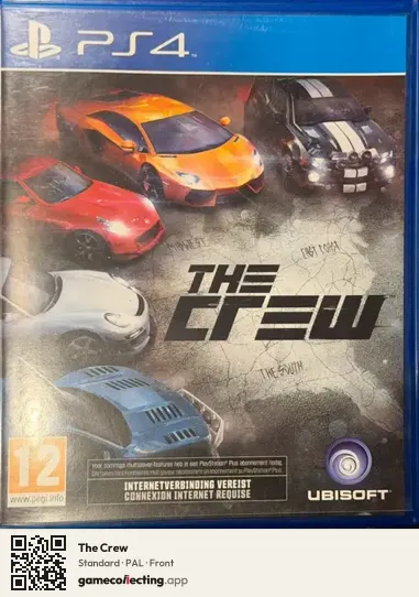 The Crew PlayStation 4, PAL box front