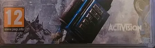 Transformers: War for Cybertron, the USK square on its front