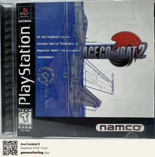 Ace Combat 2 PlayStation, NTSC box front