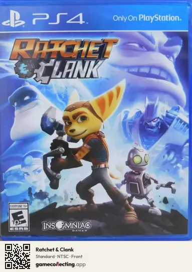 Ratchet & Clank PlayStation 4, NTSC box front