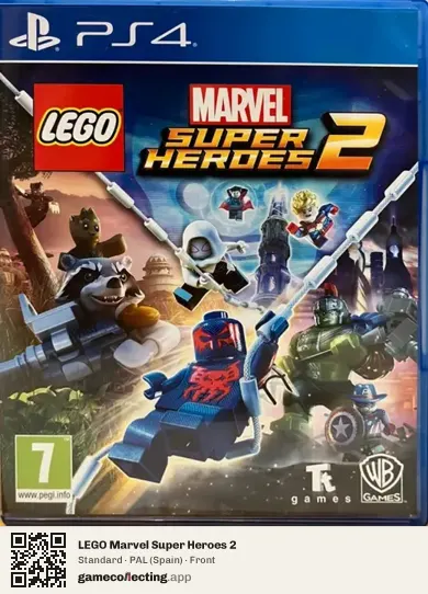 LEGO Marvel Super Heroes 2 PlayStation 4, Spain box front