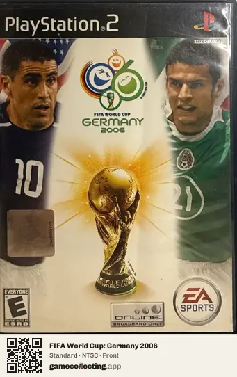 FIFA World Cup: Germany 2006 PlayStation 2, NTSC box front