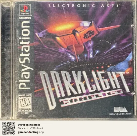 Darklight Conflict PlayStation, NTSC box front