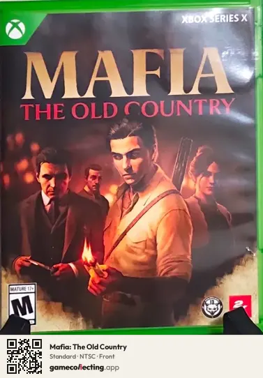 Mafia: The Old Country Xbox Series X, NTSC box front