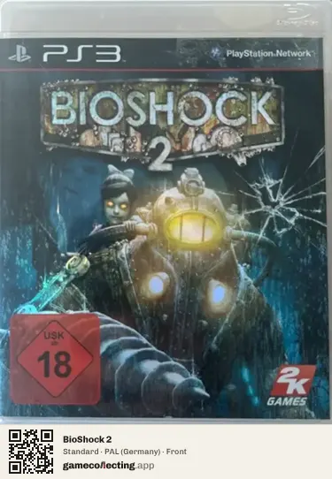 BioShock 2 PlayStation 3, Germany box front