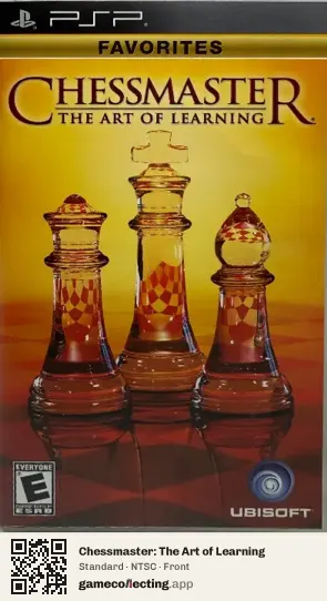 Chessmaster: The Art of Learning PlayStation Portable, NTSC box front