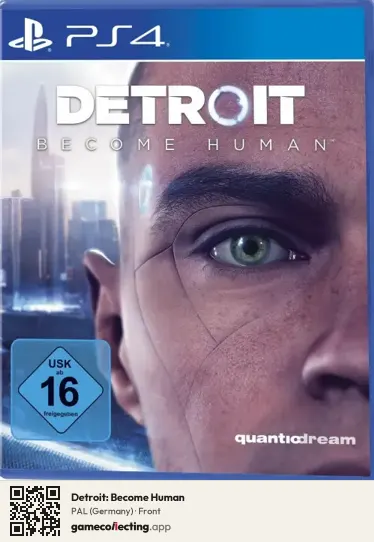 Detroit: Become Human PlayStation 4, Germany box front