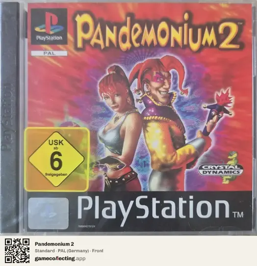 Pandemonium 2 PlayStation, Germany box front