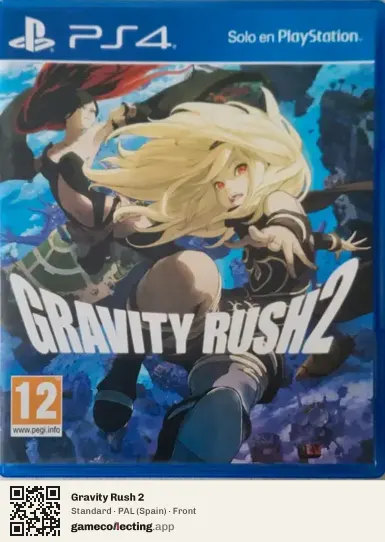 Gravity Rush 2 PlayStation 4, Spain box front