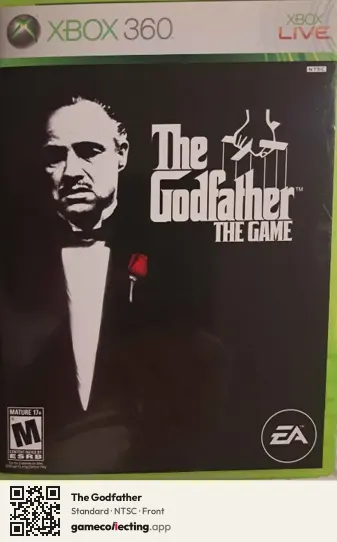 The Godfather Xbox 360, NTSC box front