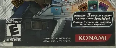 Yu-Gi-Oh! 5D's Tag Force 4, the ESRB box on its front