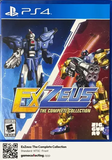 ExZeus: The Complete Collection PlayStation 4, NTSC box front