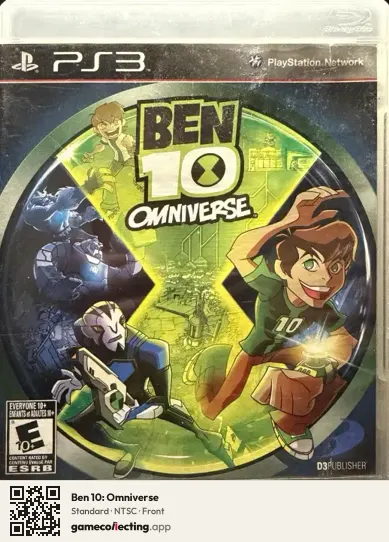 Ben 10: Omniverse PlayStation 3, NTSC box front