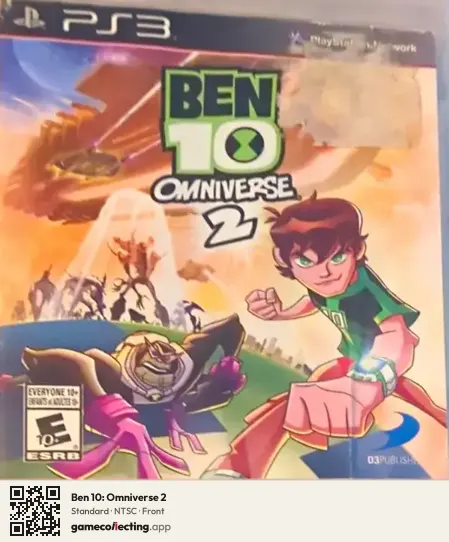 Ben 10: Omniverse 2 PlayStation 3, NTSC box front