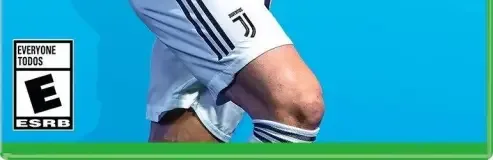 FIFA 19, the ESRB box on its front