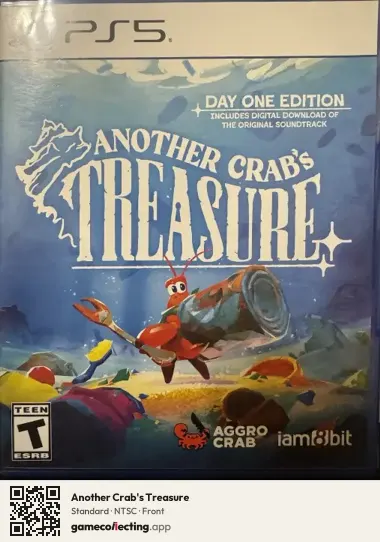 Another Crab's Treasure PlayStation 5, NTSC box front