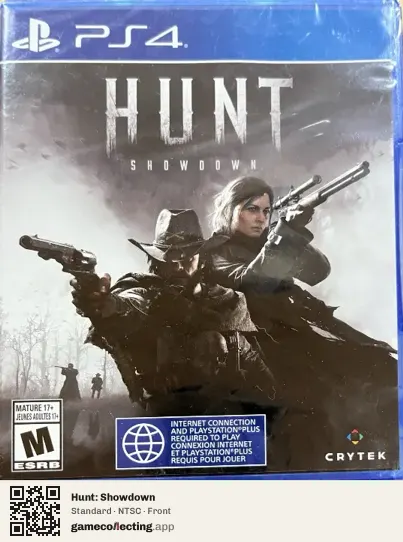 Hunt: Showdown PlayStation 4, NTSC box front