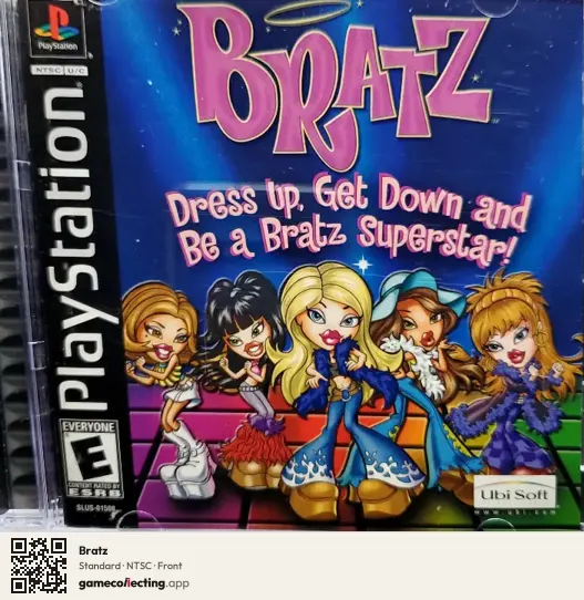 Bratz PlayStation, NTSC box front