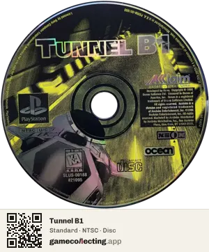 Tunnel B1 PlayStation, NTSC disc