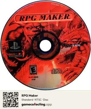 RPG Maker PlayStation, NTSC disc