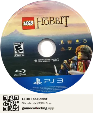 LEGO The Hobbit PlayStation 3, NTSC disc