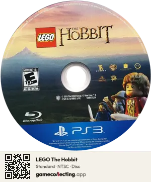 LEGO The Hobbit PlayStation 3, NTSC disc