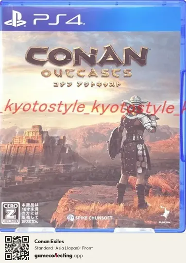 Conan Exiles PlayStation 4, Asia box front