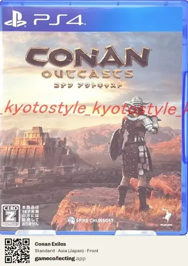 Conan Exiles PlayStation 4, Asia box front
