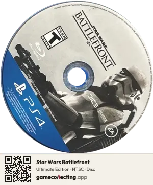 Star Wars Battlefront PlayStation 4, NTSC disc