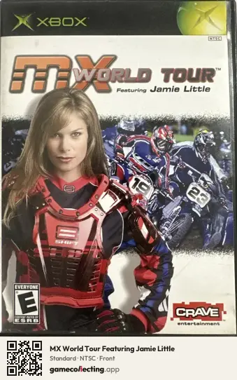 MX World Tour Featuring Jamie Little Xbox, NTSC box front