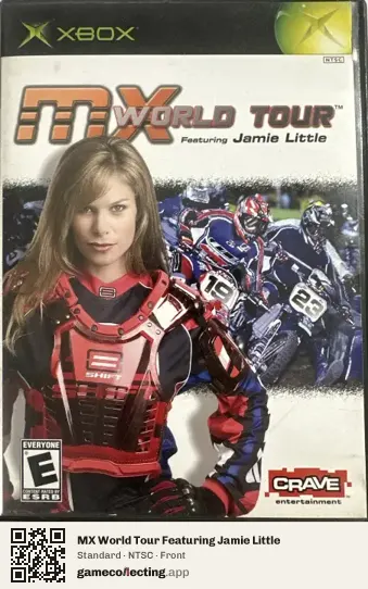 MX World Tour Featuring Jamie Little Xbox, NTSC box front