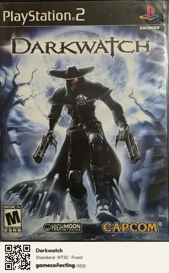 Darkwatch PlayStation 2, NTSC box front