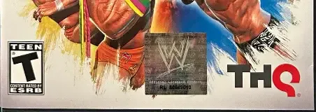 WWE All Stars, the ESRB box on its front