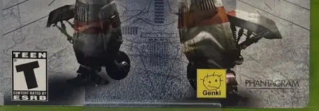 Phantom Crash, the ESRB box on its front