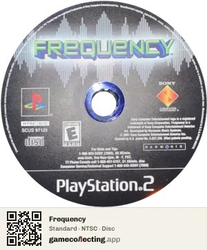 Frequency PlayStation 2, NTSC disc