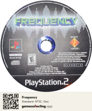 Frequency PlayStation 2, NTSC disc