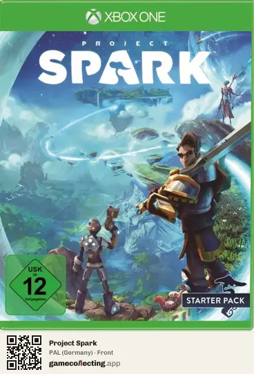Project Spark Xbox One, Germany box front