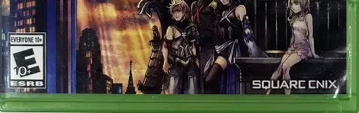Kingdom Hearts III, the ESRB box on its front