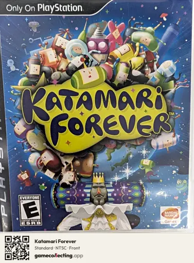 Katamari Forever PlayStation 3, NTSC box front