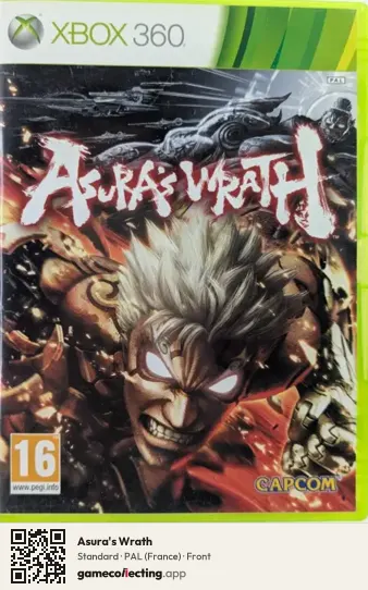 Asura's Wrath Xbox 360, France box front