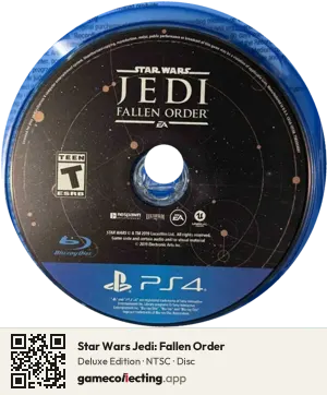 Star Wars Jedi: Fallen Order PlayStation 4, NTSC disc