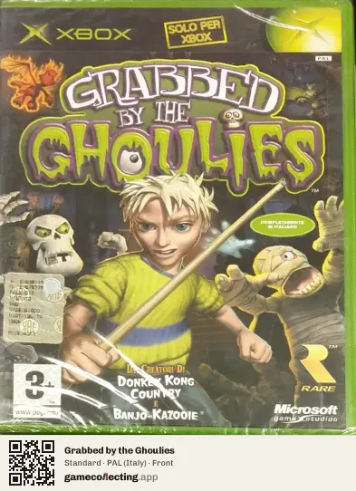 Grabbed by the Ghoulies Xbox, Italy box front