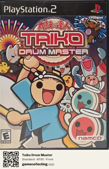 Taiko Drum Master PlayStation 2, NTSC box front