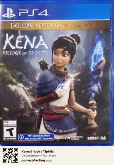 Kena: Bridge of Spirits PlayStation 4, NTSC box front