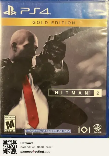 Hitman 2 PlayStation 4, NTSC box front